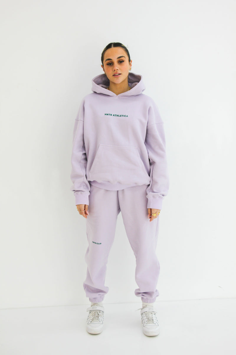 HNTR CLUB TRACKPANT: lilac – HNTR THE LABEL