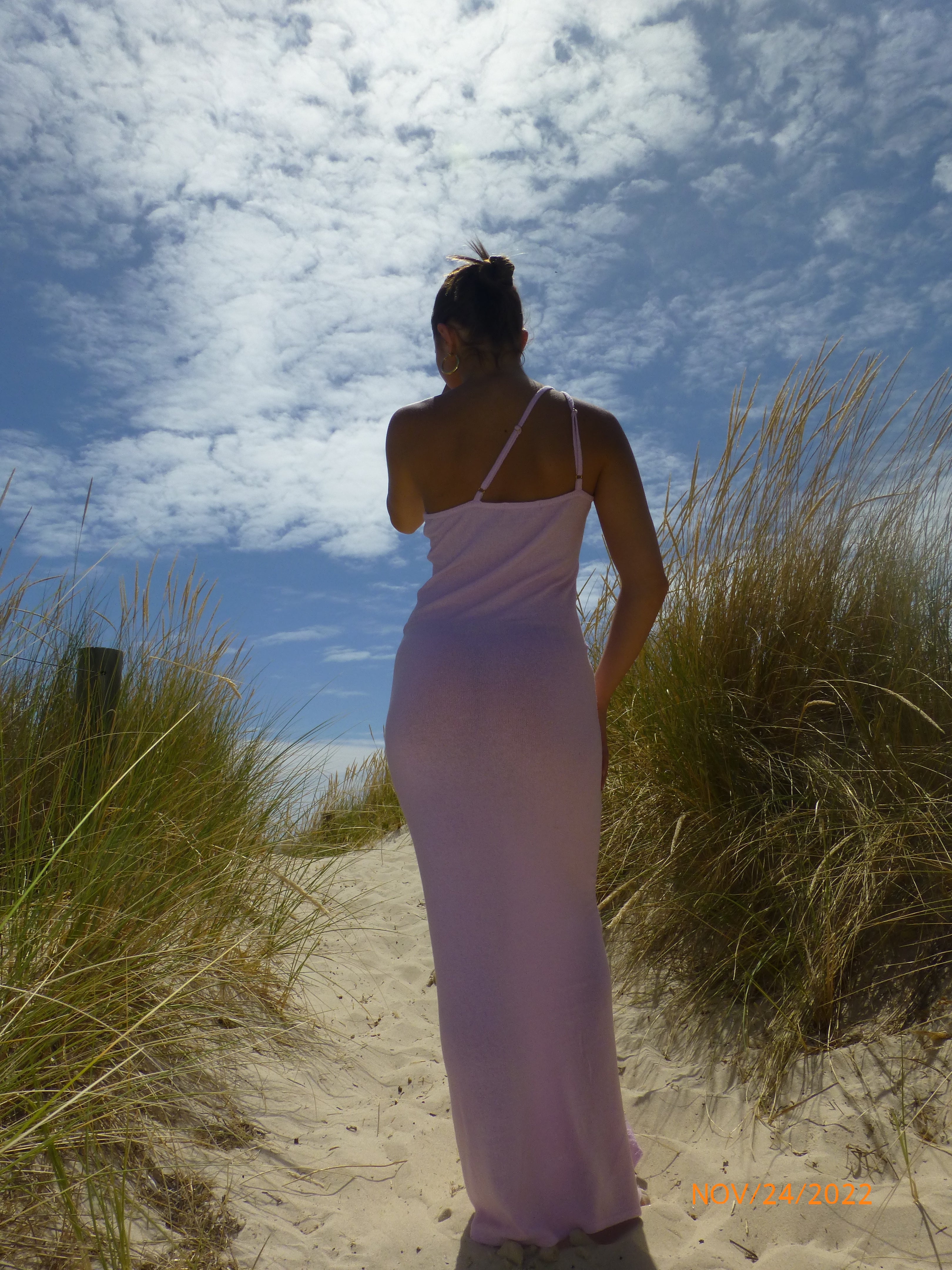KNIT MAXI: lilac