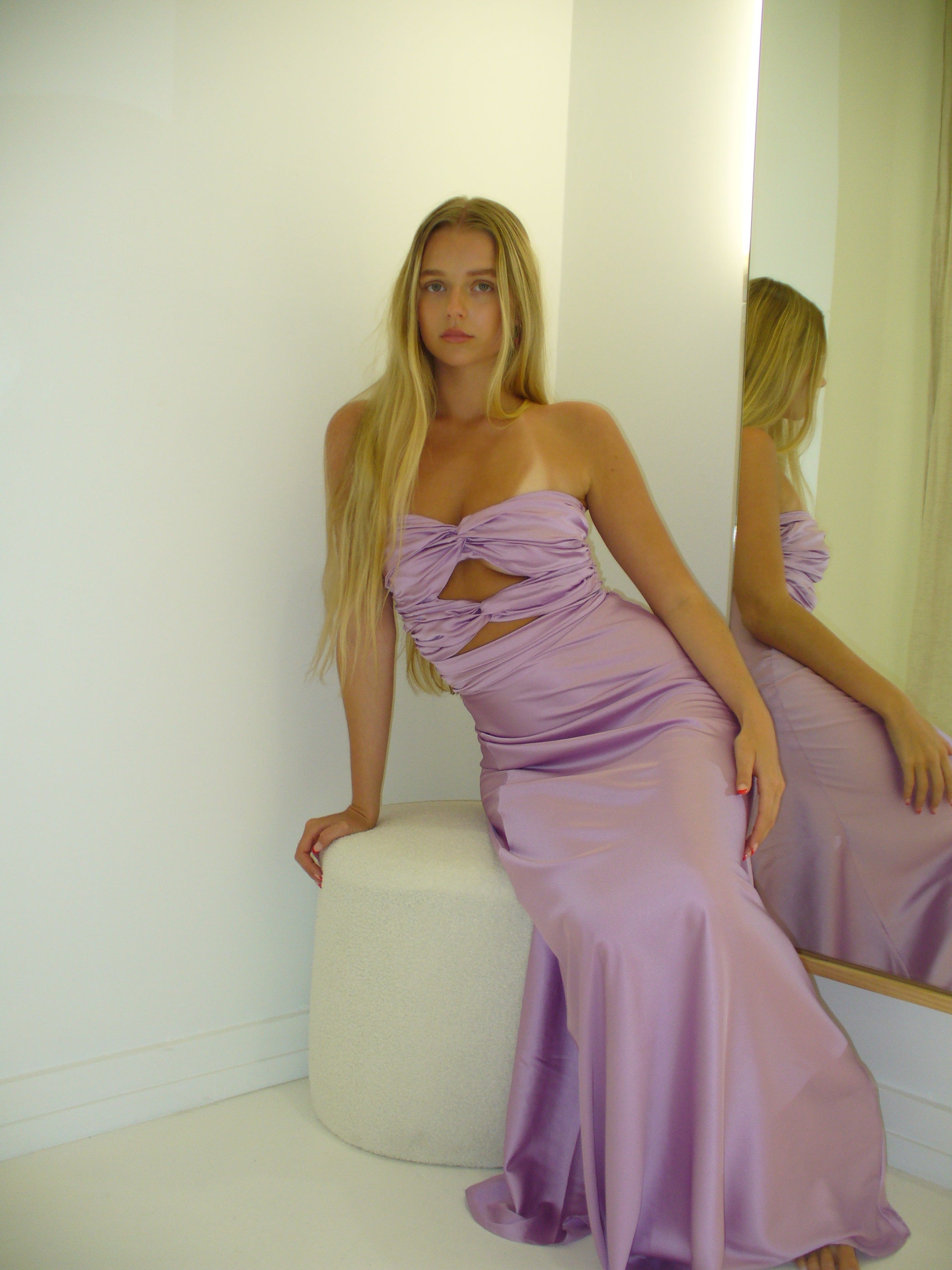 INKA GOWN: lilac
