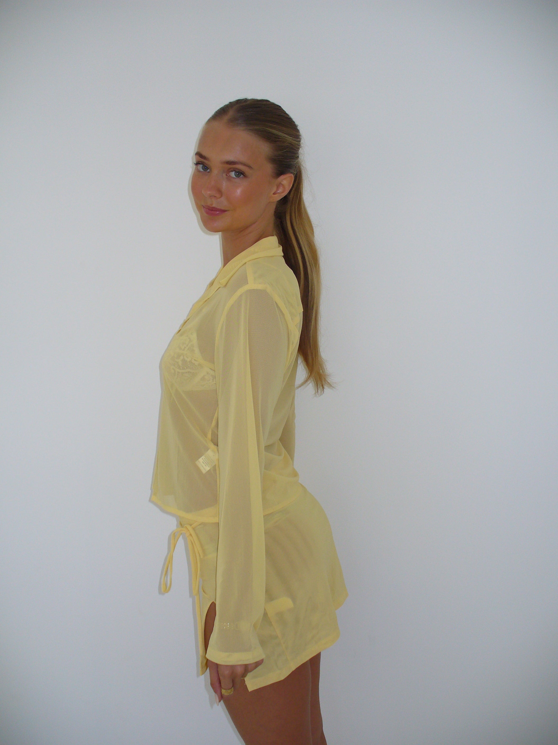 MESH SHIRT LEMON