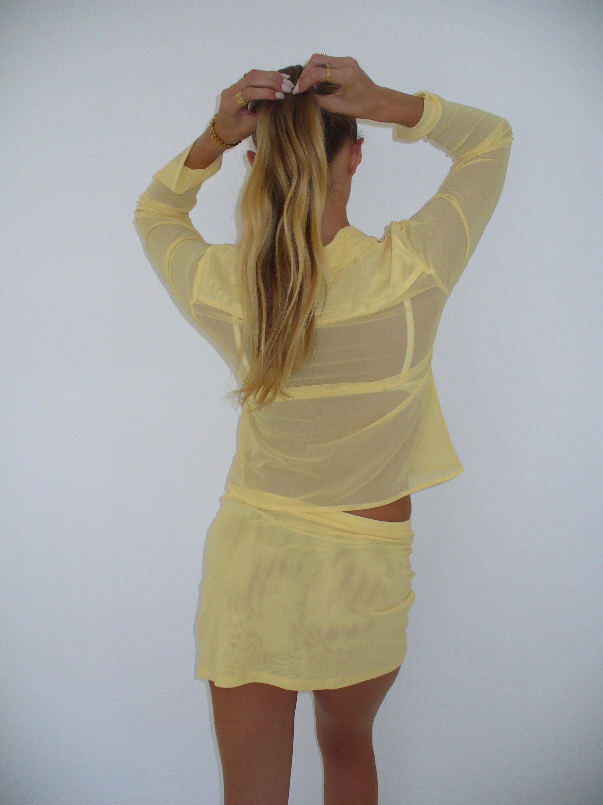 MESH SHIRT LEMON